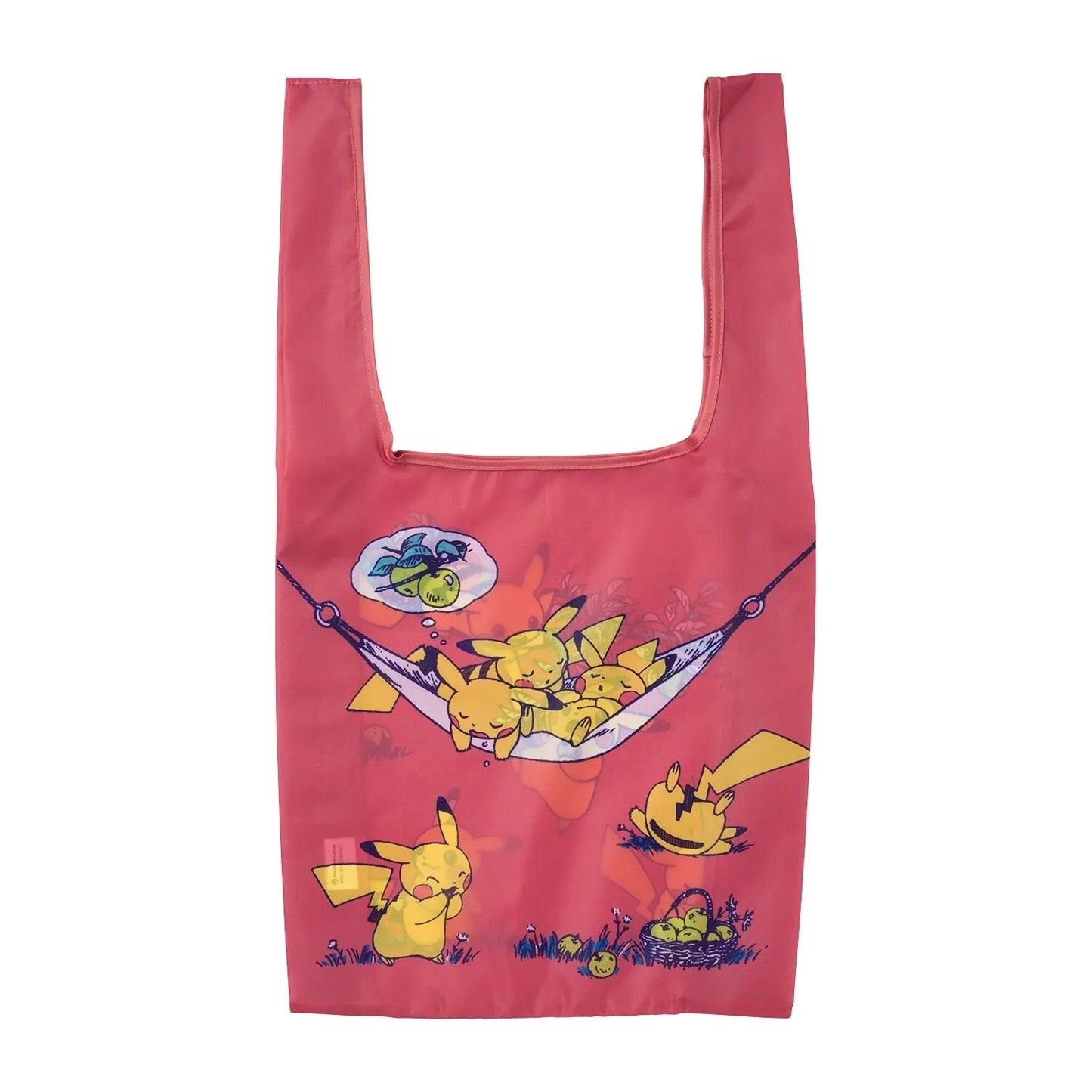 Pokemon Center Japan Eco Bag in Pokeball Pink