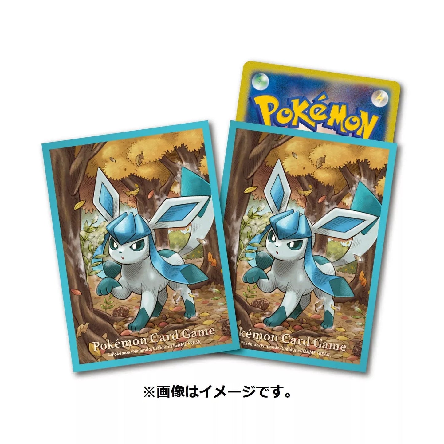 Pokemon Center Japan Glaceon Card Sleeves Set of 64