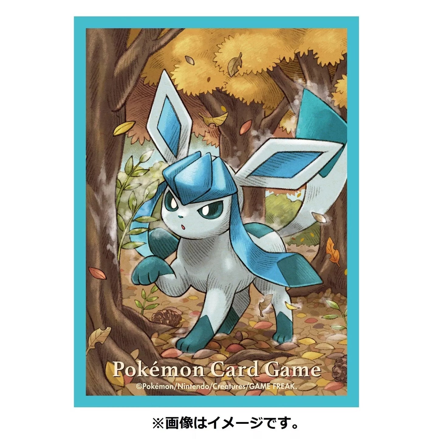 Pokemon Center Japan Glaceon Card Sleeves Set of 64