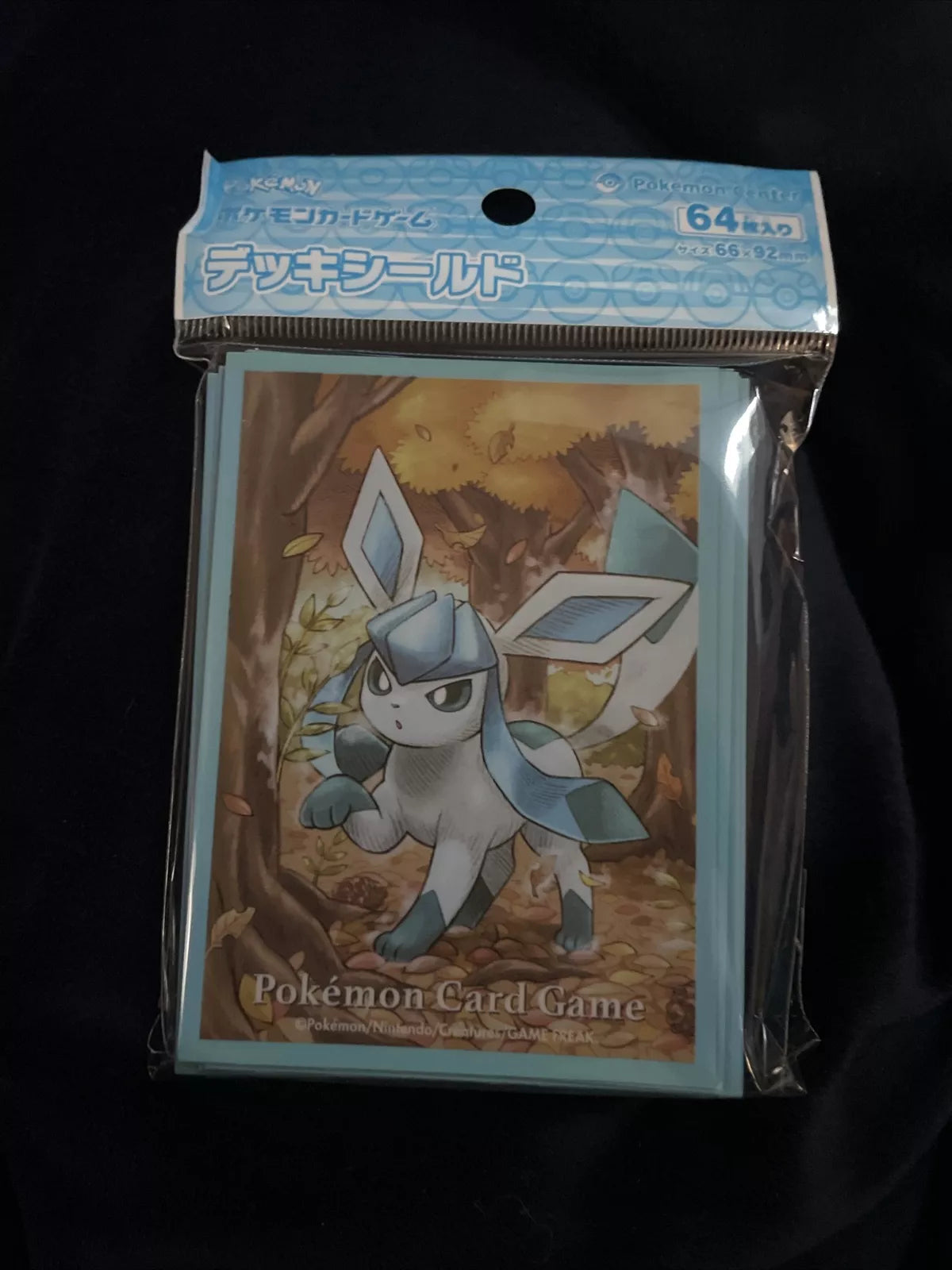 Pokemon Center Japan Glaceon Card Sleeves Set of 64