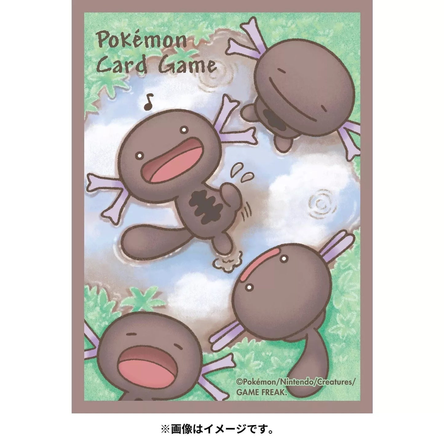 Pokémon Center Japan Gloss TCG Set of 64 Sleeves Paldea Wooper