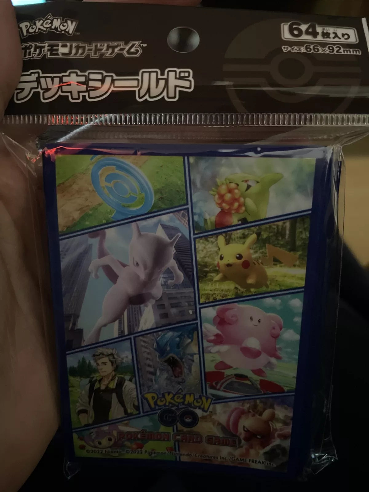 Pokemon Center Japan Let’s Go Snapshot  Card Sleeves Set of 64