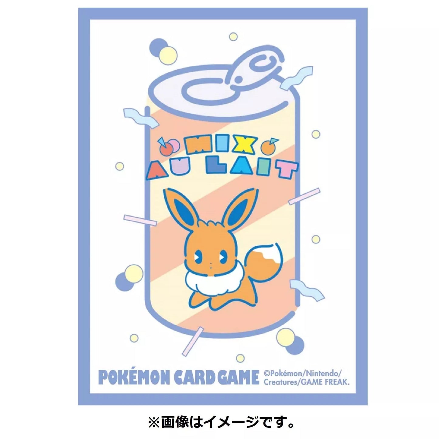 Pokemon Center Japan Mix Au Lait Eevee Soda Card Sleeves Set of 64