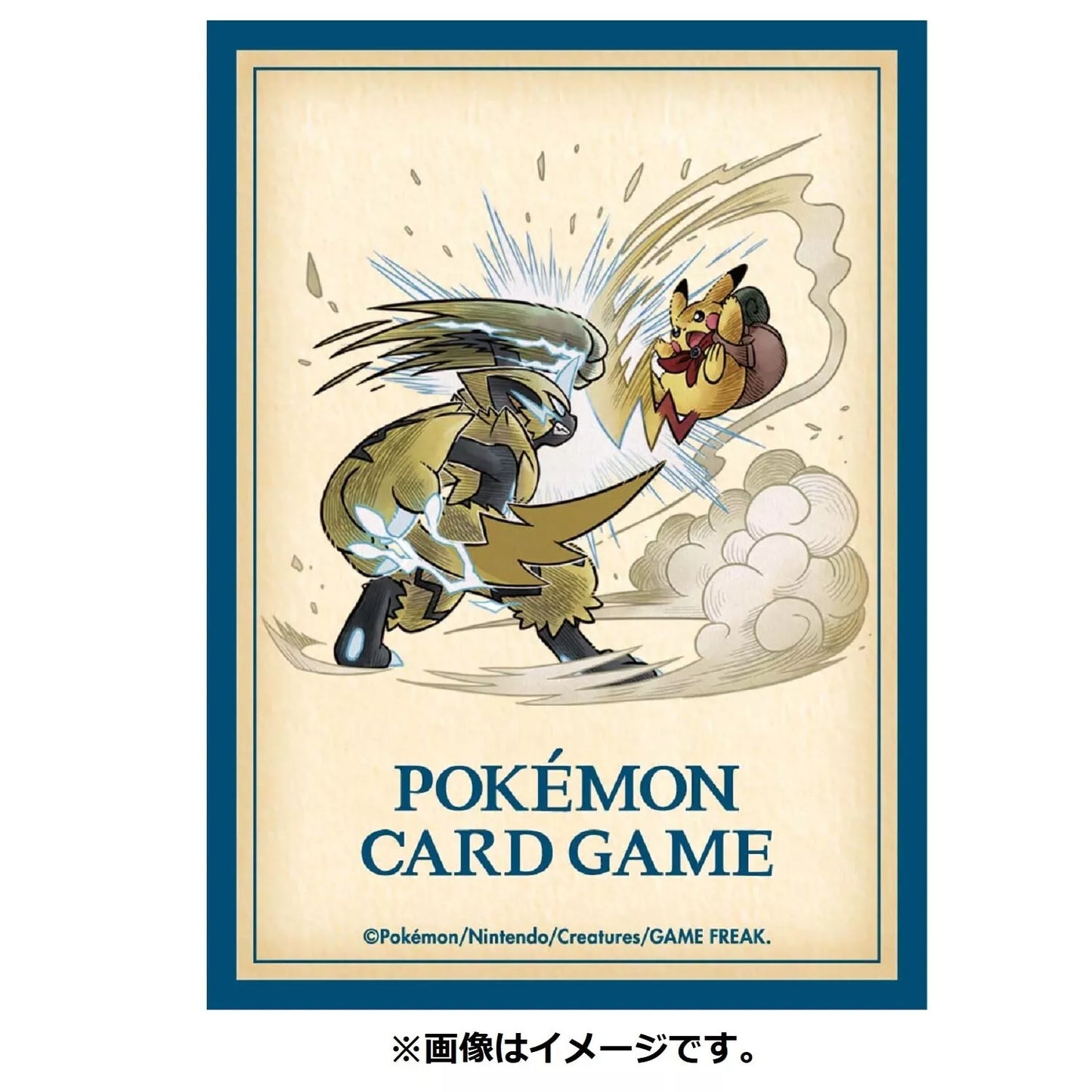 Pokemon Center Japan Pikachu Adventure Zeraora Card Sleeves Set of 64