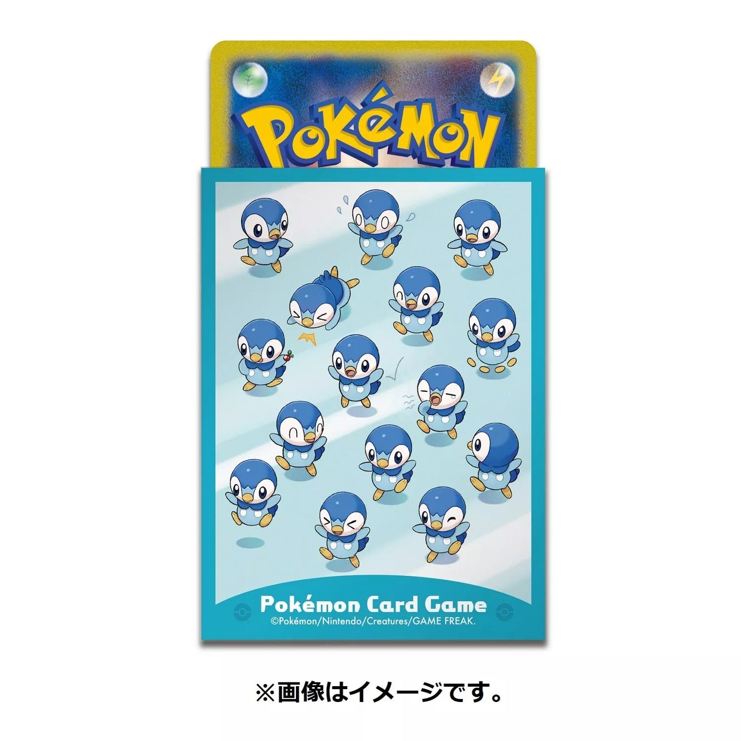 Pokemon Center Japan Piplup Reactions Card Sleeves Set of 64