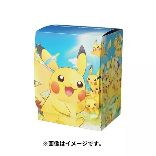 Pokemon Center Japan Large Gathering of Pikachu Deck Box