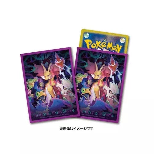 Pokemon Center Japan Lost Design Delphox Set of64 TCG Sleeves