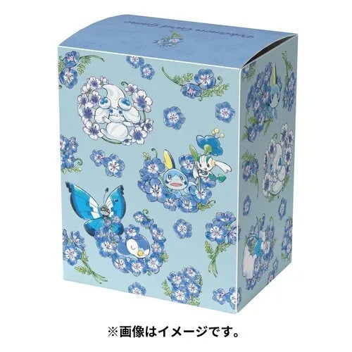 Pokemon Center Japan Plastic TCG Deck Box Baby Blue Eyes Piplup