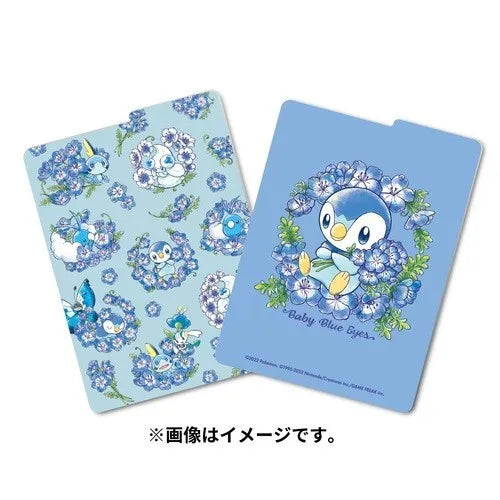 Pokemon Center Japan Plastic TCG Deck Box Baby Blue Eyes Piplup