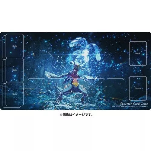 Pokemon Center Japan Rubber Playmat Garchomp Terra Type Water