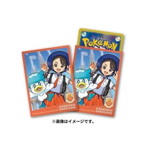 Pokemon Center Japan Set of 64 Card Sleeves Dot & Quaxly