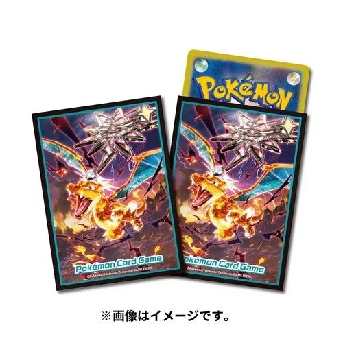 Pokemon Center Japan Set of 64 Card Sleeves Dark Terra Charizard