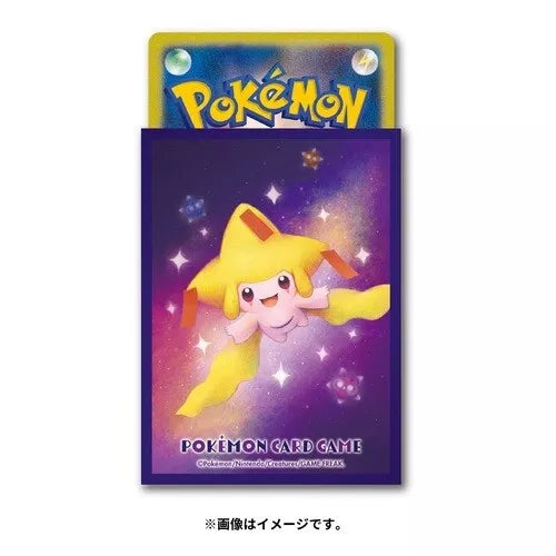 Pokemon Center Japan Shining Jirachi Matte Set of 64 TCG Sleeves